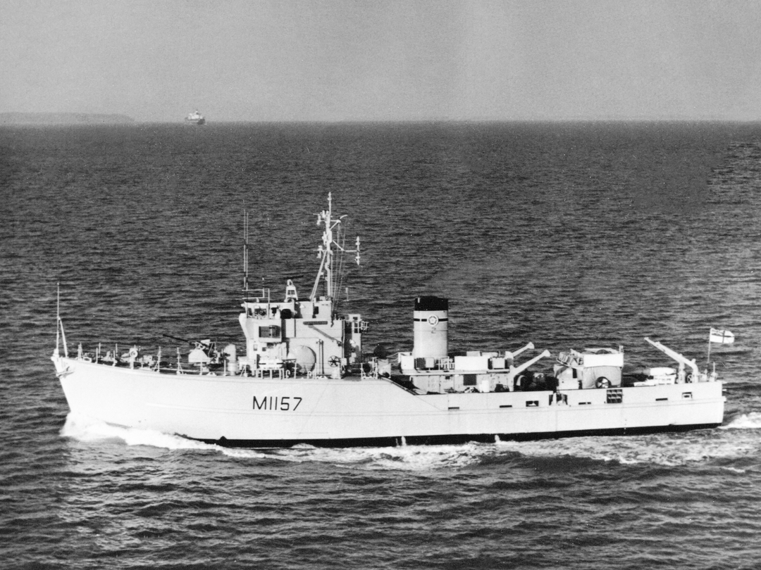 HMS Kirkliston M1157 Ton Class Minesweeper 1967 Photo Print - Posters, Prints, & Visual Artwork - by Hampshire Prints (image 1 of 9)