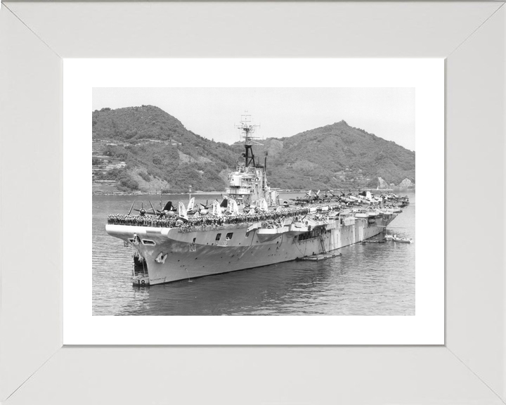 HMS Ocean R68 Colossus Class Aircraft Carrier May 1953 Photo Print - Posters, Prints, & Visual Artwork - by Hampshire Prints (image 4 of 9)