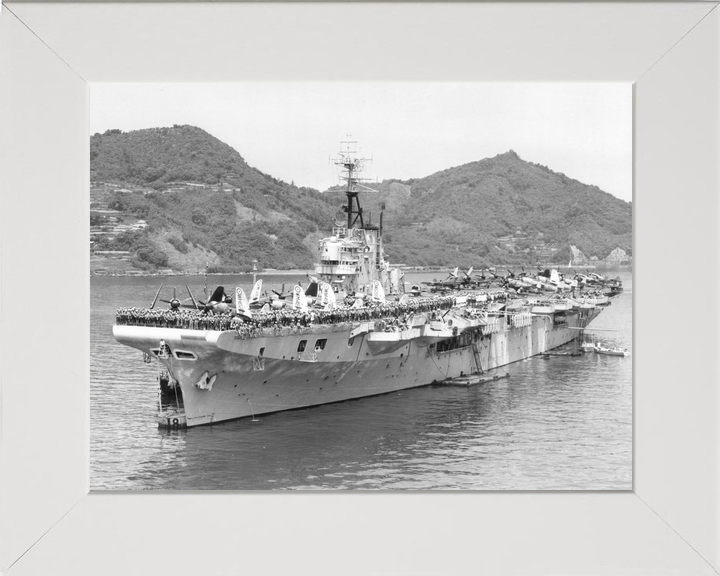 HMS Ocean R68 Colossus Class Aircraft Carrier May 1953 Photo Print - Posters, Prints, & Visual Artwork - by Hampshire Prints (image 5 of 9)