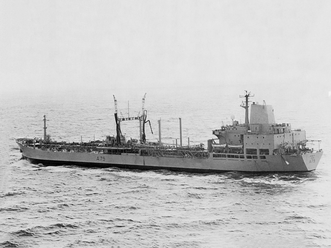 RFA Appleleaf A79 Leaf Class Tanker 1976 Photo Print - Posters, Prints, & Visual Artwork - by Hampshire Prints (image 1 of 9)