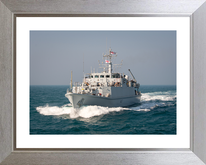 HMS Shoreham M112 Sandown Class Minehunter January 2021 Underway Photo Print - Posters, Prints, & Visual Artwork - by Hampshire Prints (image 6 of 9)