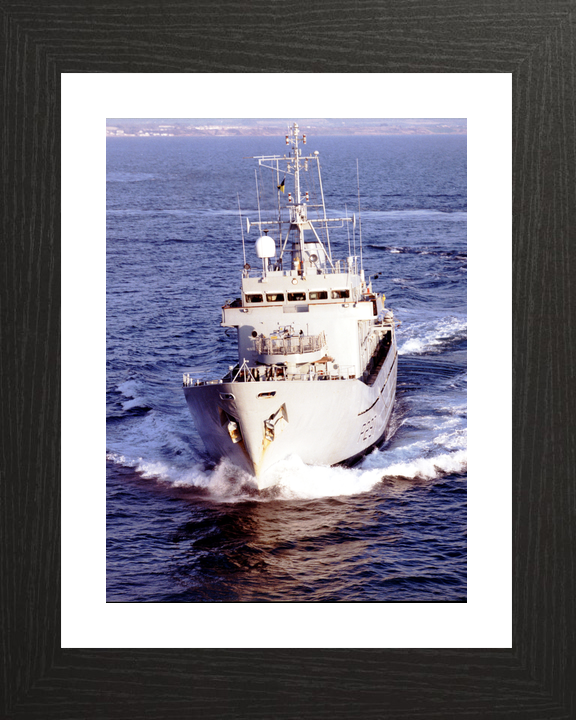 HMS Guernsey (P297) Royal Navy Island Class Patrol Vessel Bow View Photo Print Wall Art Decor - Posters, Prints, & Visual Artwork - by Hampshire Prints (image 2 of 9)