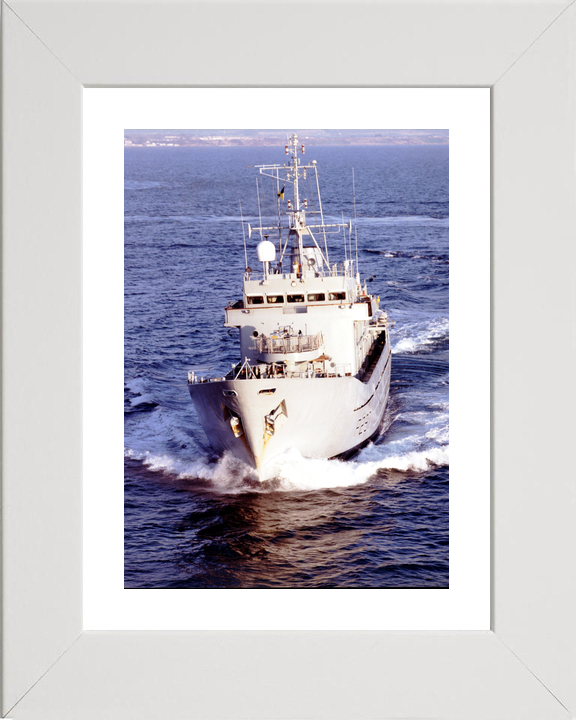 HMS Guernsey (P297) Royal Navy Island Class Patrol Vessel Bow View Photo Print Wall Art Decor - Posters, Prints, & Visual Artwork - by Hampshire Prints (image 4 of 9)