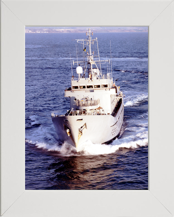 HMS Guernsey (P297) Royal Navy Island Class Patrol Vessel Bow View Photo Print Wall Art Decor - Posters, Prints, & Visual Artwork - by Hampshire Prints (image 5 of 9)