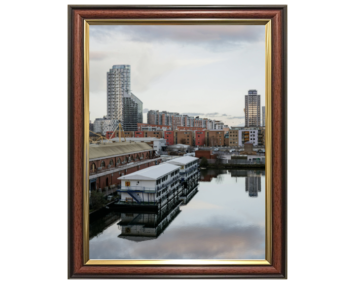 Isle of Dogs London at sunset Photo Print - Canvas - Framed Photo Print - Hampshire Prints