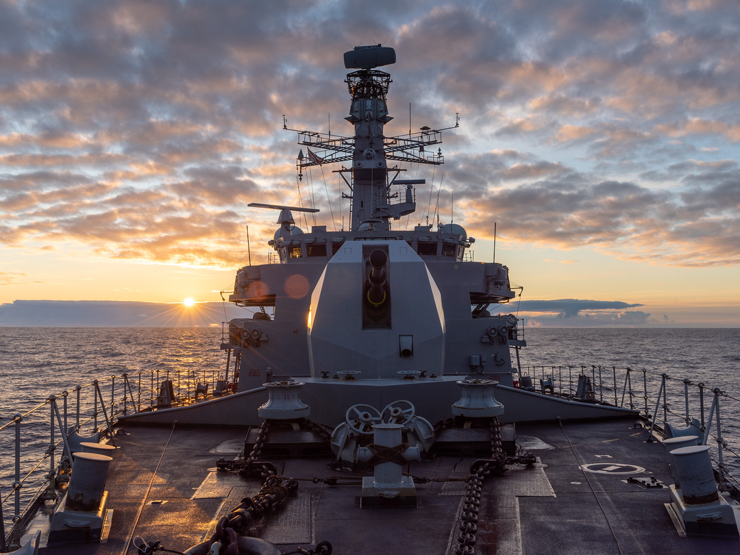 HMS Northumberland F238 Type 23 Frigate December 2020 Photo Print - Posters, Prints, & Visual Artwork - by Hampshire Prints (image 1 of 9)
