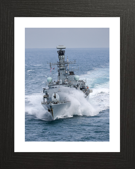 HMS Iron Duke F234 Type 23 Frigate February 2025 Photo Print - Posters, Prints, & Visual Artwork - by Hampshire Prints (image 2 of 9)