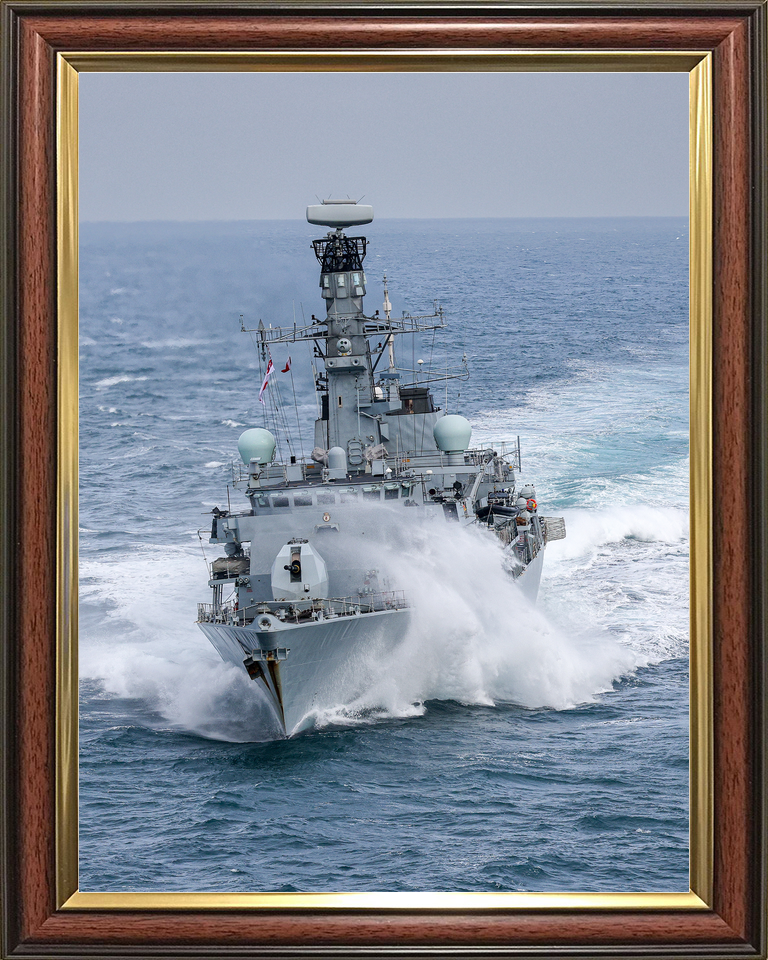 HMS Iron Duke F234 Type 23 Frigate February 2025 Photo Print - Posters, Prints, & Visual Artwork - by Hampshire Prints (image 9 of 9)