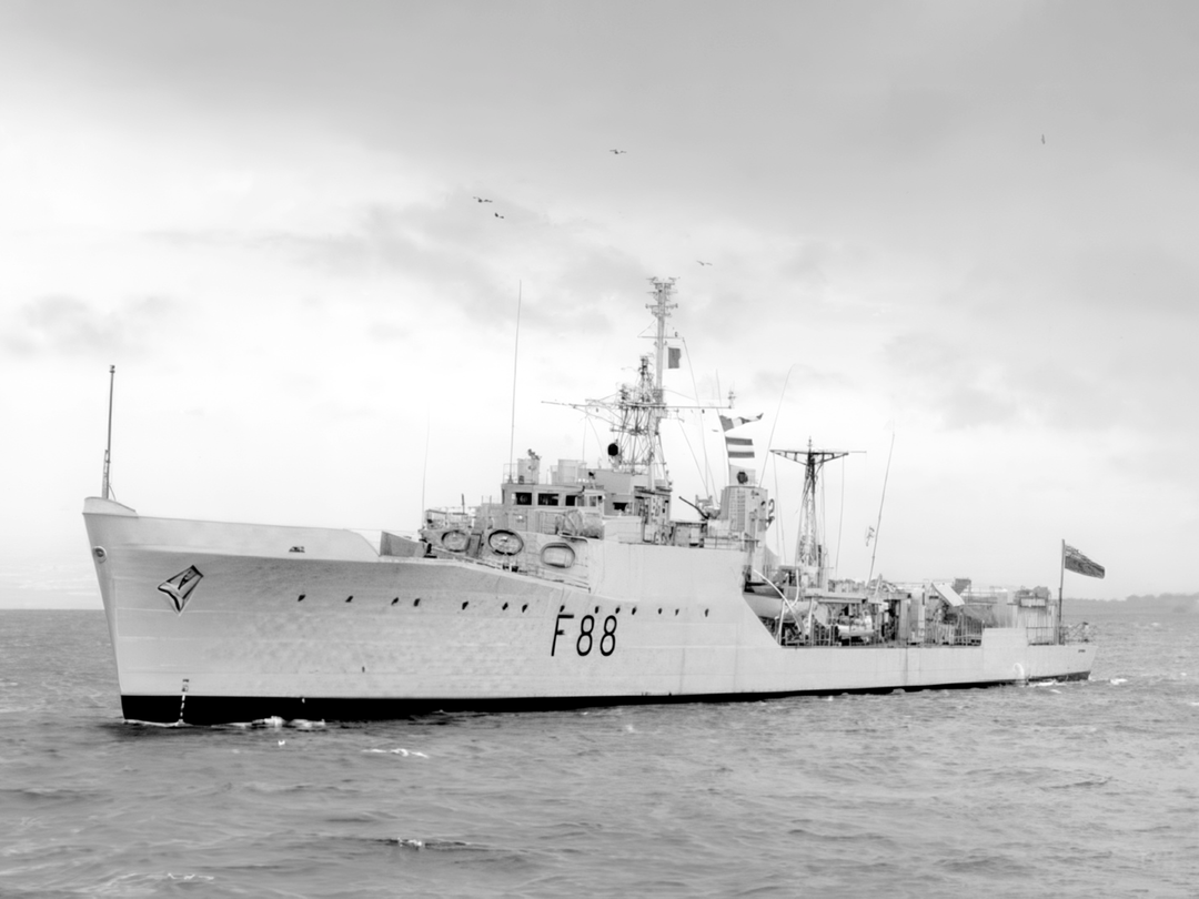 HMS Malcolm F88 Blackwood Class Frigate 1957 Photo Print - Posters, Prints, & Visual Artwork - by Hampshire Prints (image 1 of 9)