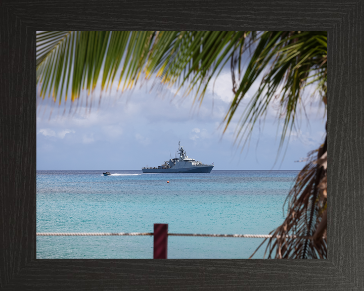 HMS Trent P224 River Class Patrol Vessel July 2024 Cayman Islands Photo Print - Posters, Prints, & Visual Artwork - by Hampshire Prints (image 3 of 9)