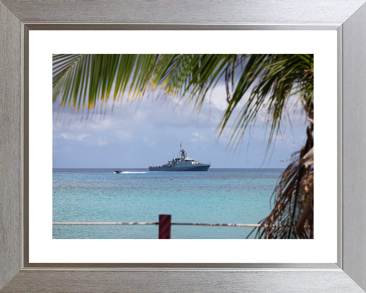 HMS Trent P224 River Class Patrol Vessel July 2024 Cayman Islands Photo Print - Posters, Prints, & Visual Artwork - by Hampshire Prints (image 6 of 9)