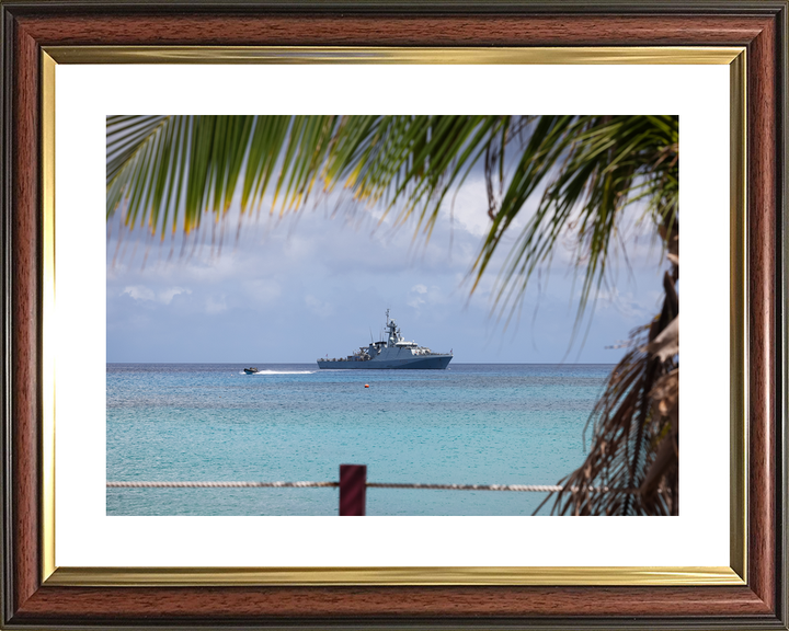 HMS Trent P224 River Class Patrol Vessel July 2024 Cayman Islands Photo Print - Posters, Prints, & Visual Artwork - by Hampshire Prints (image 8 of 9)