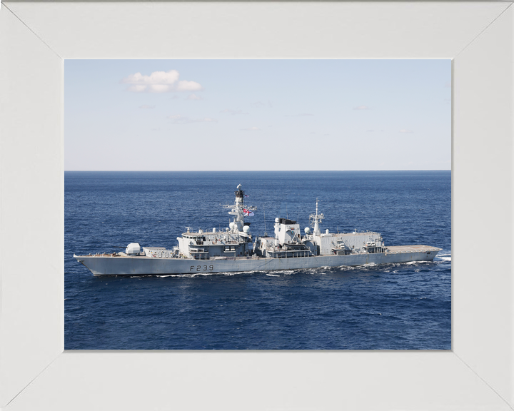 HMS Richmond F239 Type 23 Frigate February 2024