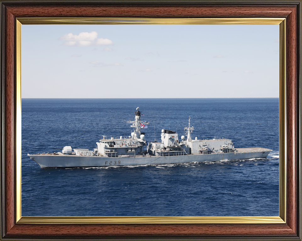 HMS Richmond F239 Type 23 Frigate February 2024