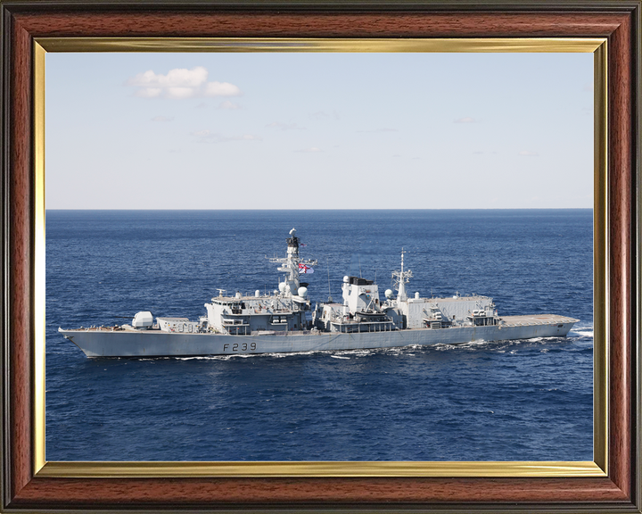 HMS Richmond F239 Type 23 Frigate February 2024