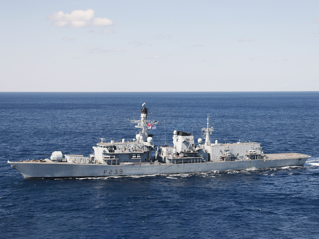 HMS Richmond F239 Type 23 Frigate February 2024 Photo Print - Posters, Prints, & Visual Artwork - by Hampshire Prints (image 1 of 9)