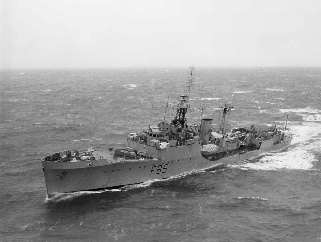HMS Keppel (F85) Photo Print - At Sea - Royal Navy Blackwood Class Frigate Hampshire Prints 6 x 4 No Frame No