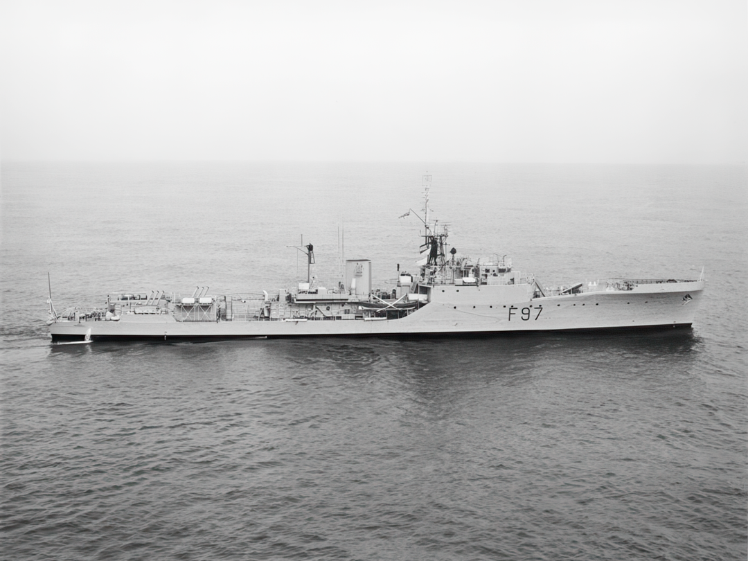 HMS Russell F97 Blackwood Class Frigate June 1972 Photo Print - Posters, Prints, & Visual Artwork - by Hampshire Prints (image 1 of 9)