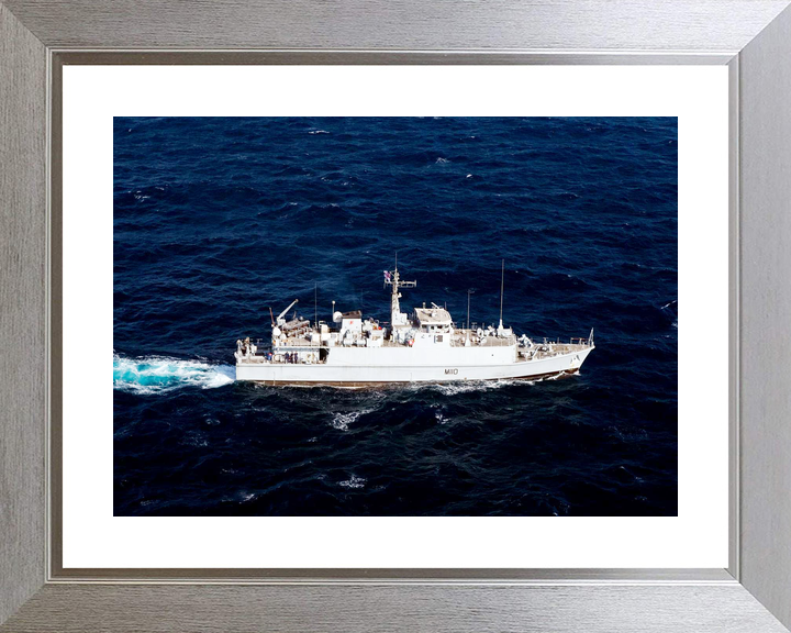HMS Ramsey M110 Sandown Class Minehunter August 2011 High Starboard View Photo Print - Posters, Prints, & Visual Artwork - by Hampshire Prints (image 6 of 9)