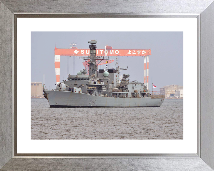 HMS Sutherland F81 Type 23 Frigate April 2018 Photo Print - Posters, Prints, & Visual Artwork - by Hampshire Prints (image 6 of 9)