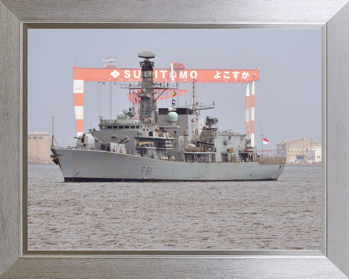 HMS Sutherland F81 Type 23 Frigate April 2018 Photo Print - Posters, Prints, & Visual Artwork - by Hampshire Prints (image 7 of 9)