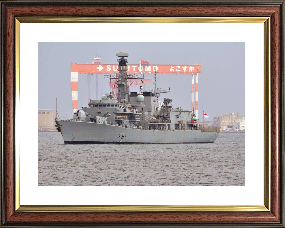 HMS Sutherland F81 Type 23 Frigate April 2018 Photo Print - Posters, Prints, & Visual Artwork - by Hampshire Prints (image 8 of 9)