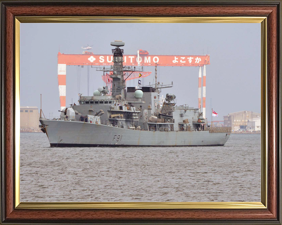HMS Sutherland F81 Type 23 Frigate April 2018 Photo Print - Posters, Prints, & Visual Artwork - by Hampshire Prints (image 9 of 9)