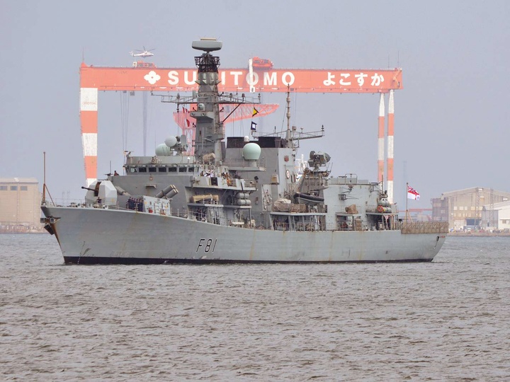 HMS Sutherland F81 Type 23 Frigate April 2018 Photo Print - Posters, Prints, & Visual Artwork - by Hampshire Prints (image 1 of 9)