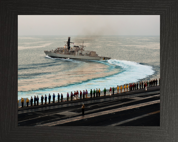 HMS St Albans F83 Type 23 Frigate October 2011 Breaking Away Photo Print - Posters, Prints, & Visual Artwork - by Hampshire Prints (image 3 of 9)