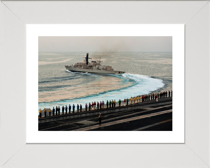 HMS St Albans F83 Type 23 Frigate October 2011 Breaking Away Photo Print - Posters, Prints, & Visual Artwork - by Hampshire Prints (image 4 of 9)