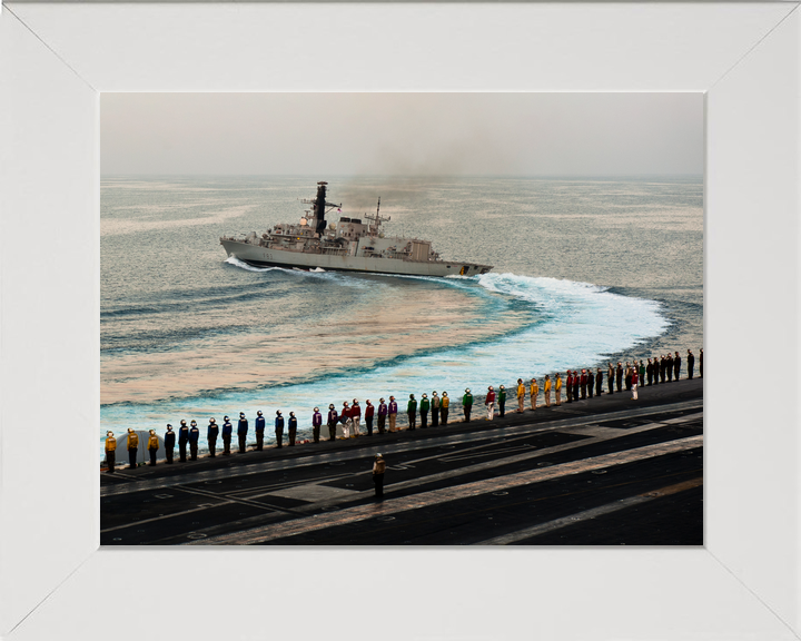 HMS St Albans F83 Type 23 Frigate October 2011 Breaking Away Photo Print - Posters, Prints, & Visual Artwork - by Hampshire Prints (image 5 of 9)