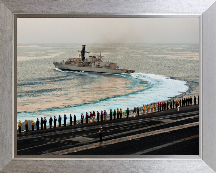 HMS St Albans F83 Type 23 Frigate October 2011 Breaking Away Photo Print - Posters, Prints, & Visual Artwork - by Hampshire Prints (image 7 of 9)