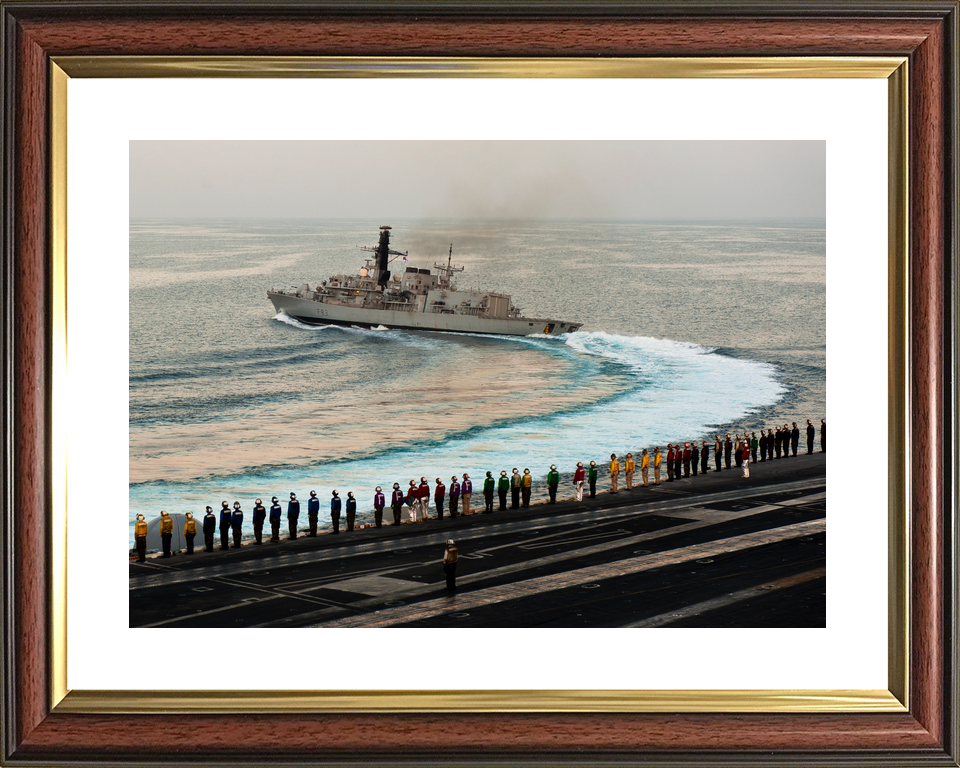 HMS St Albans F83 Type 23 Frigate October 2011 Breaking Away Photo Print - Posters, Prints, & Visual Artwork - by Hampshire Prints (image 8 of 9)