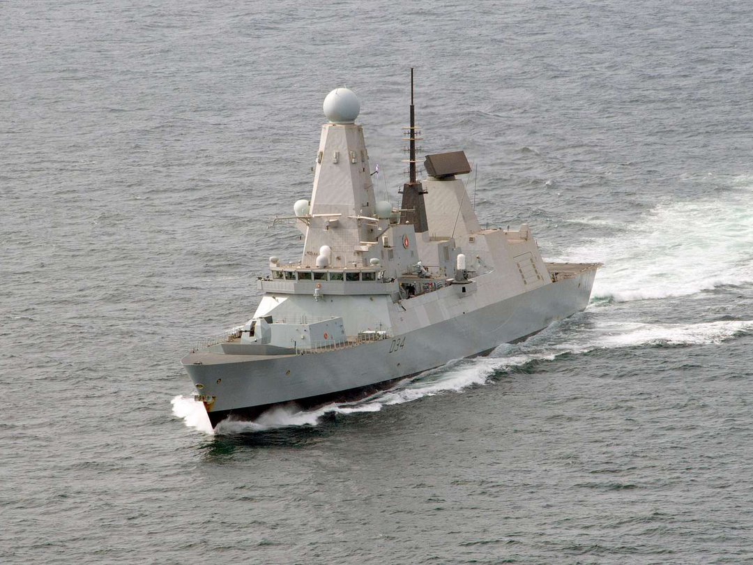 HMS Diamond (D34) Photo Print - Arabian Sea - Royal Navy Type 45 Destroyer Hampshire Prints 6 x 4 No Frame No