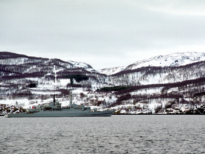 HMS Ambuscade (F172) Royal Navy Type 21 Frigate Norwegian Sea 1992 Photo Print Wall Art Decor Posters, Prints, & Visual Artwork Hampshire Prints 6 x 4 No Frame No