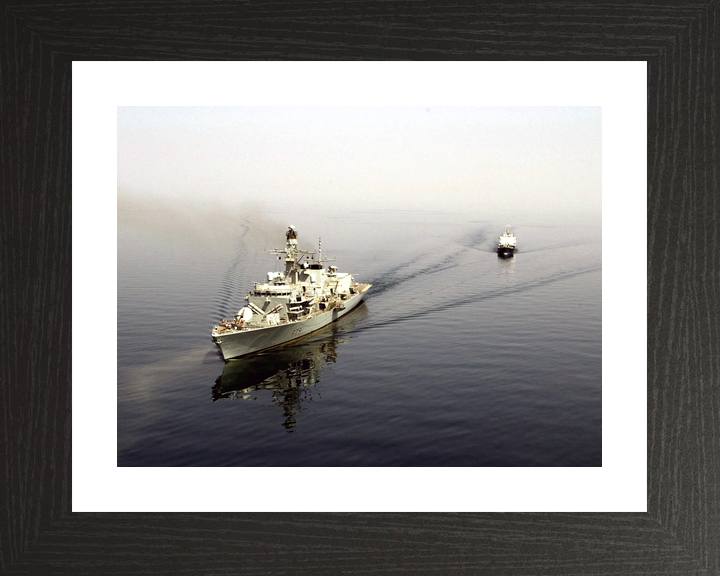 HMS Portland F79 Type 23 Frigate April 2002