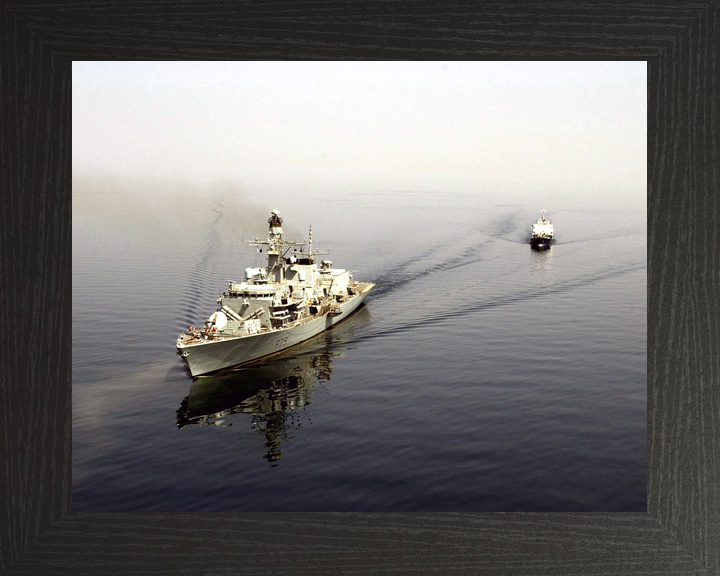 HMS Portland F79 Type 23 Frigate April 2002
