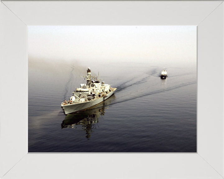 HMS Portland F79 Type 23 Frigate April 2002