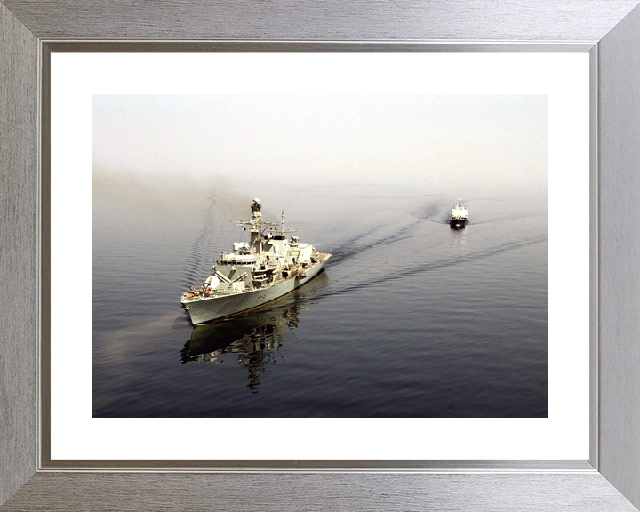 HMS Portland F79 Type 23 Frigate April 2002