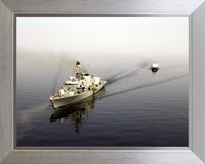 HMS Portland F79 Type 23 Frigate April 2002