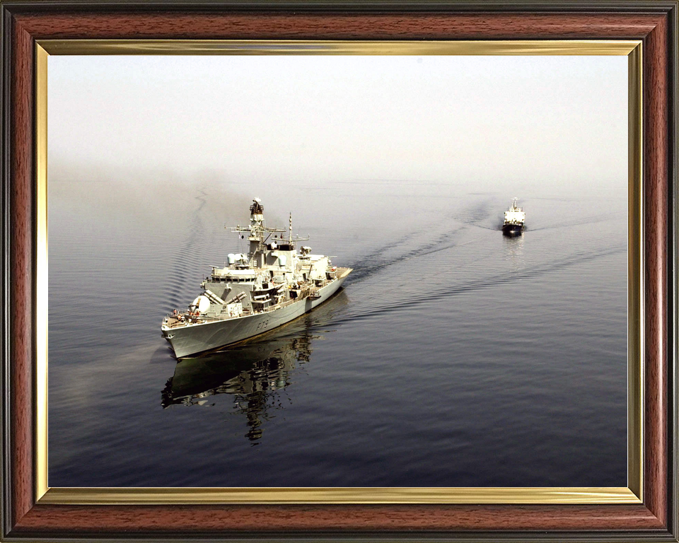 HMS Portland F79 Type 23 Frigate April 2002