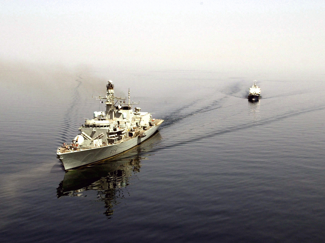 HMS Portland (F79) Photo Print - At Sea 2002 - Royal Navy Type 23 Frigate Hampshire Prints 6 x 4 No Frame No