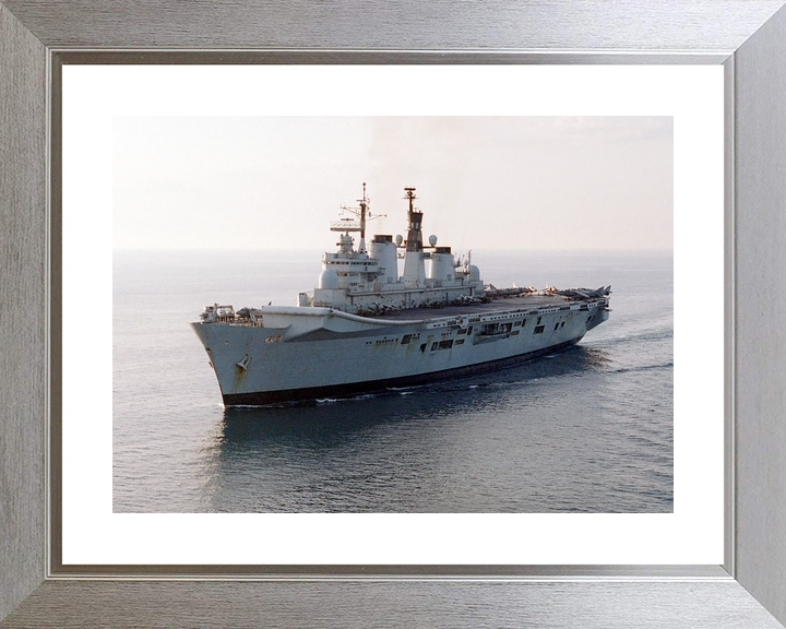 HMS Illustrious (R06) Royal Navy Invincible Class Aircraft Carrier At Sea 1998 Photo Print Wall Art Decor - Posters, Prints, & Visual Artwork - by Hampshire Prints (image 6 of 9)