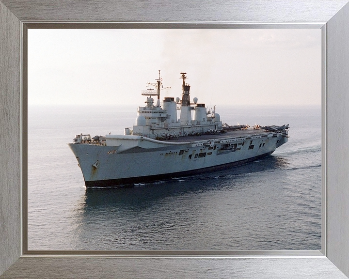 HMS Illustrious (R06) Royal Navy Invincible Class Aircraft Carrier At Sea 1998 Photo Print Wall Art Decor - Posters, Prints, & Visual Artwork - by Hampshire Prints (image 7 of 9)