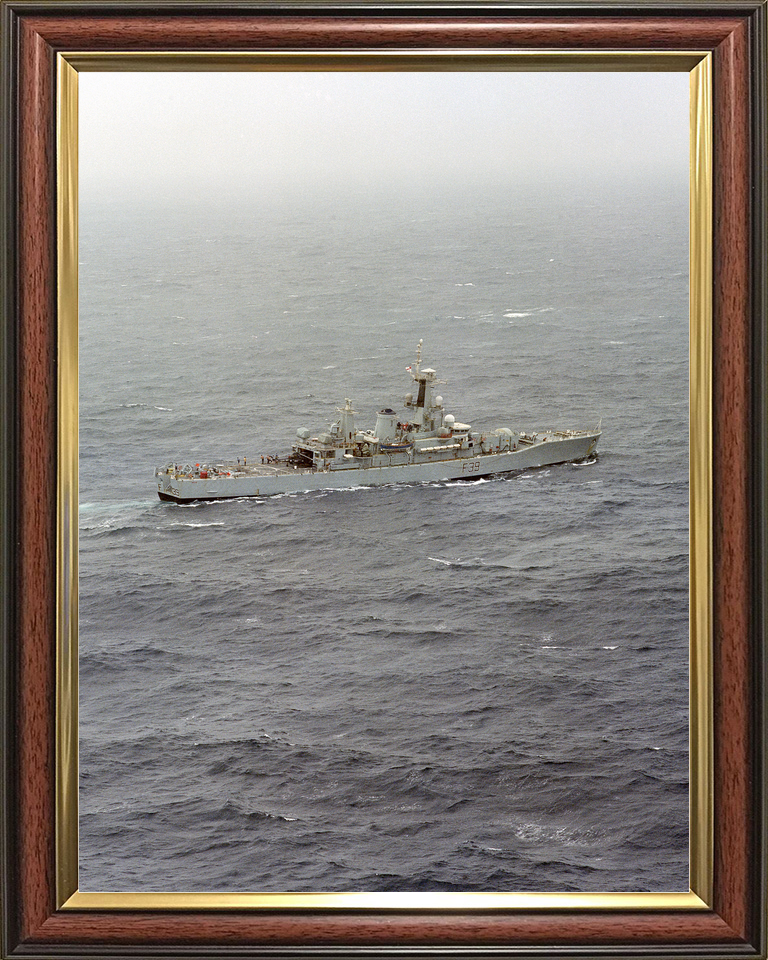 HMS Naiad F39 Leander Class Frigate 1982 Photo Print - Posters, Prints, & Visual Artwork - by Hampshire Prints (image 9 of 9)