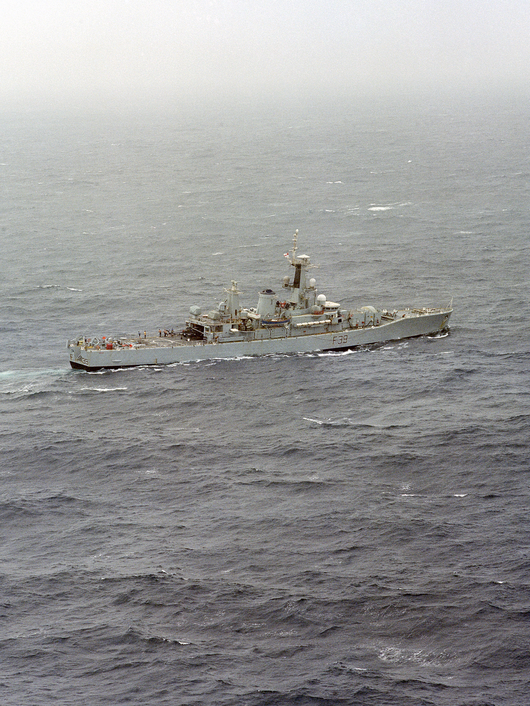 HMS Naiad F39 Leander Class Frigate 1982 Photo Print - Posters, Prints, & Visual Artwork - by Hampshire Prints (image 1 of 9)