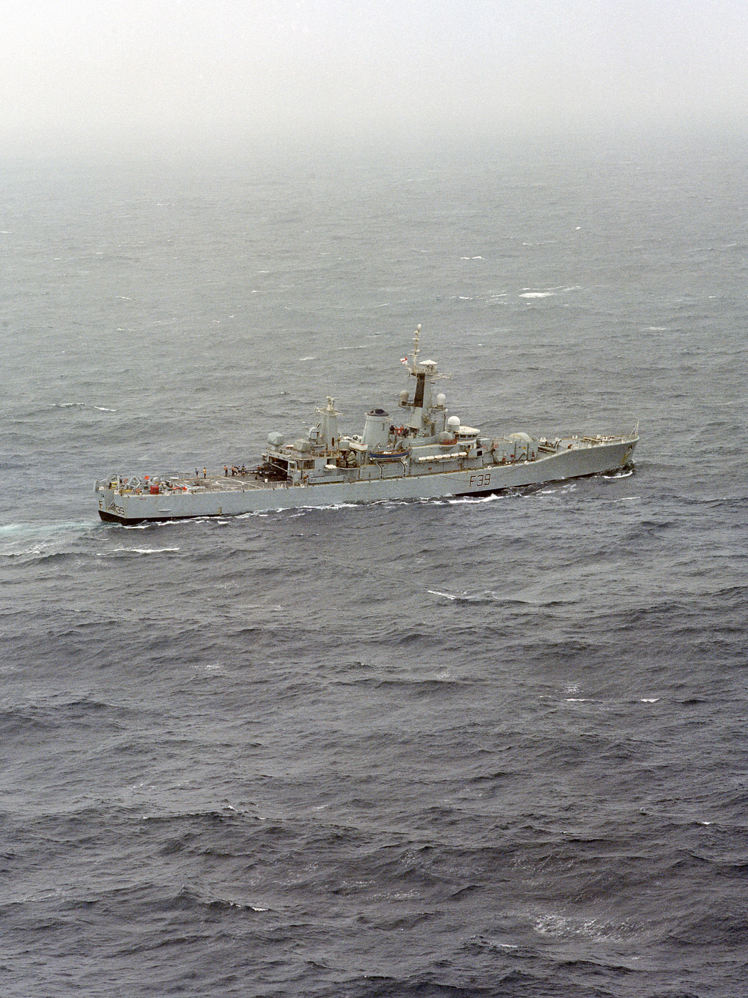 HMS Naiad (F39) Photo Print - At Sea 1982 - Royal Navy Leander Class Frigate Hampshire Prints 6 x 4 No Frame No