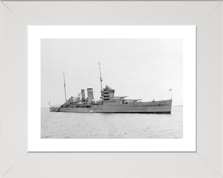 HMS York 90 York Class Heavy Cruiser Warship January 1931 Photo Print - Posters, Prints, & Visual Artwork - by Hampshire Prints (image 4 of 9)