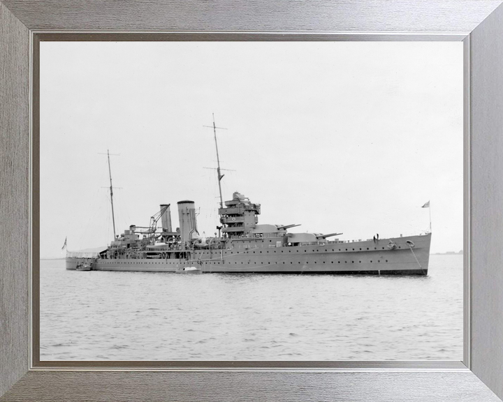 HMS York 90 York Class Heavy Cruiser Warship January 1931 Photo Print - Posters, Prints, & Visual Artwork - by Hampshire Prints (image 7 of 9)