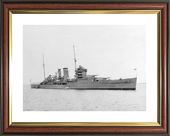 HMS York 90 York Class Heavy Cruiser Warship January 1931 Photo Print - Posters, Prints, & Visual Artwork - by Hampshire Prints (image 8 of 9)